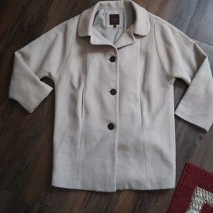 The Limited ~ wool coat Blend w/ polyester ~ xs~